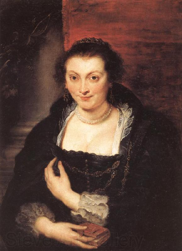 Peter Paul Rubens Portrait of Isabella Brant